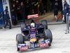 TEST F1 JEREZ 28 GENNAIO, Jean-Eric Vergne (FRA) Scuderia Toro Rosso STR9 leaves the pits.
28.01.2014. Formula One Testing, Day One, Jerez, Spain.