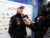 TEST F1 JEREZ 28 GENNAIO, Nico Hulkenberg (GER) Sahara Force India F1 with the media.
28.01.2014. Formula One Testing, Day One, Jerez, Spain.