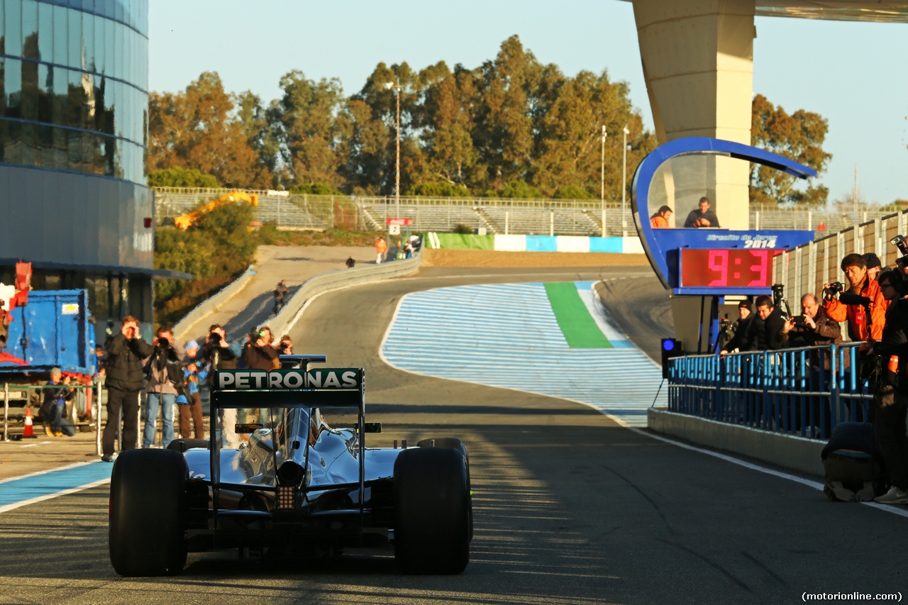 TEST F1 JEREZ 28 GENNAIO