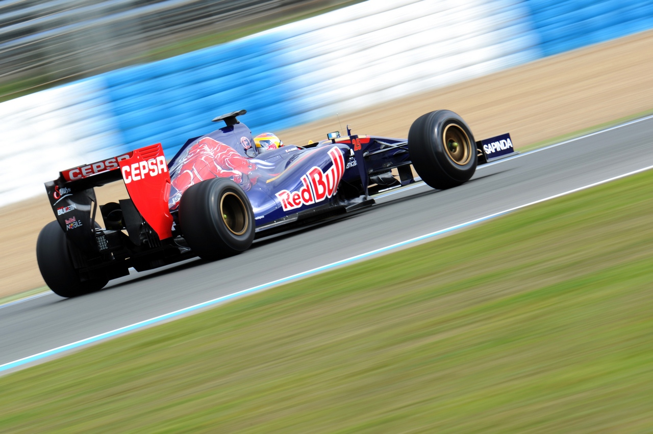 TEST F1 JEREZ 28 GENNAIO, Jean-Eric Vergne (FRA) Scuderia Toro Rosso STR9.
28.01.2014. Formula One Testing, Day One, Jerez, Spain.