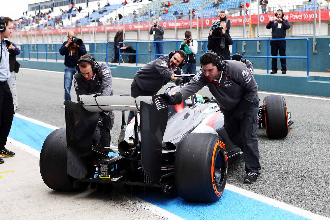 TEST F1 JEREZ 28 GENNAIO