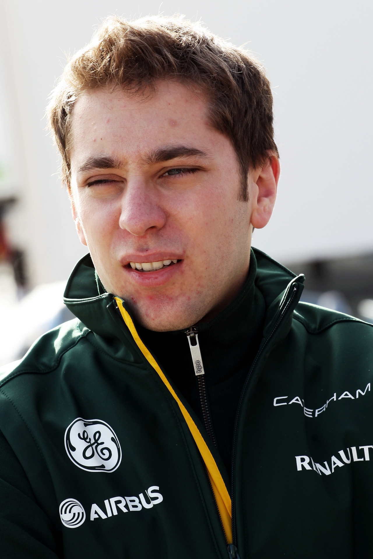 TEST F1 JEREZ 28 GENNAIO, Robin Frijns (NLD) Caterham Test e Reserve Driver.
28.01.2014. Formula One Testing, Day One, Jerez, Spain.