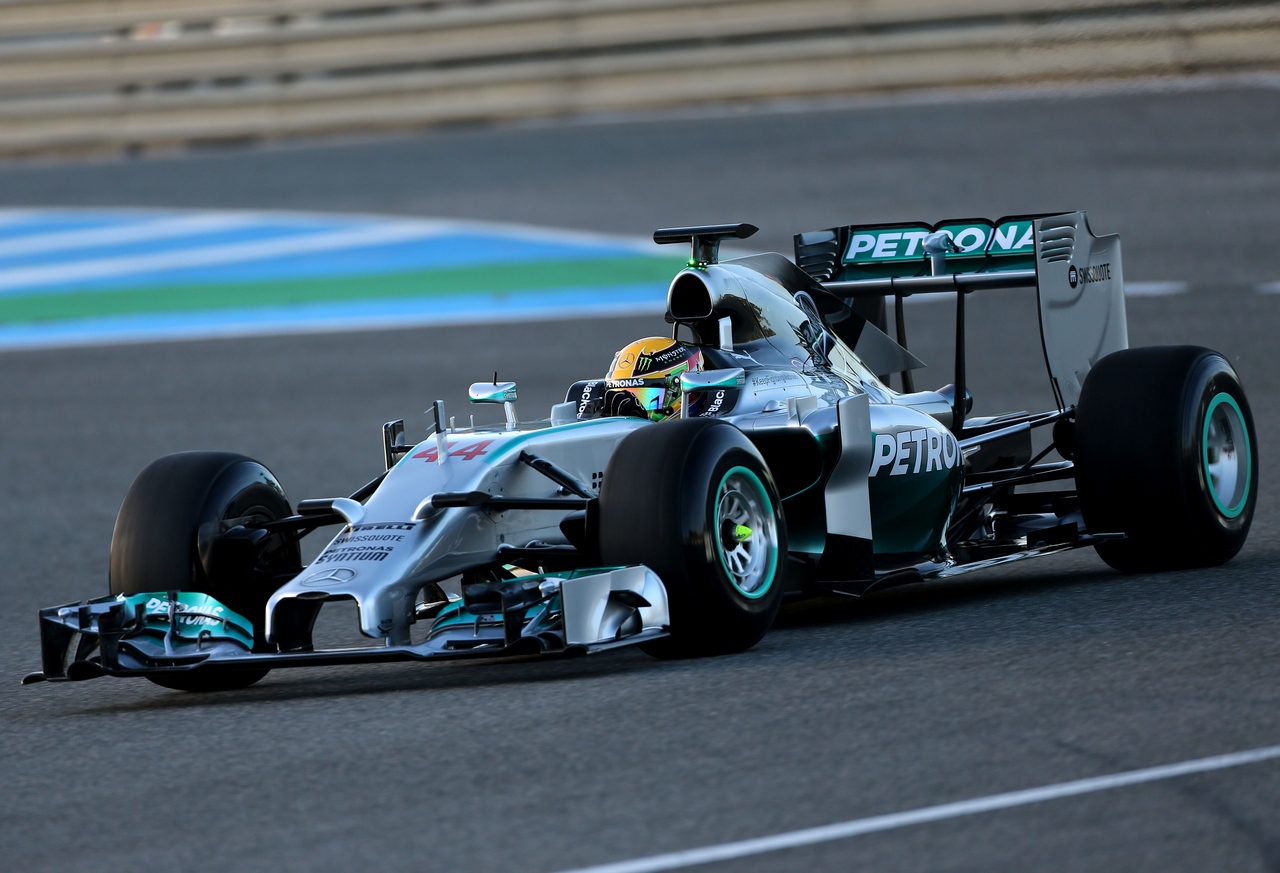TEST F1 JEREZ 28 GENNAIO, Lewis Hamilton (GBR), Mercedes AMG F1 Team 
28.01.2014. Formula One Testing, Day One, Jerez, Spain.