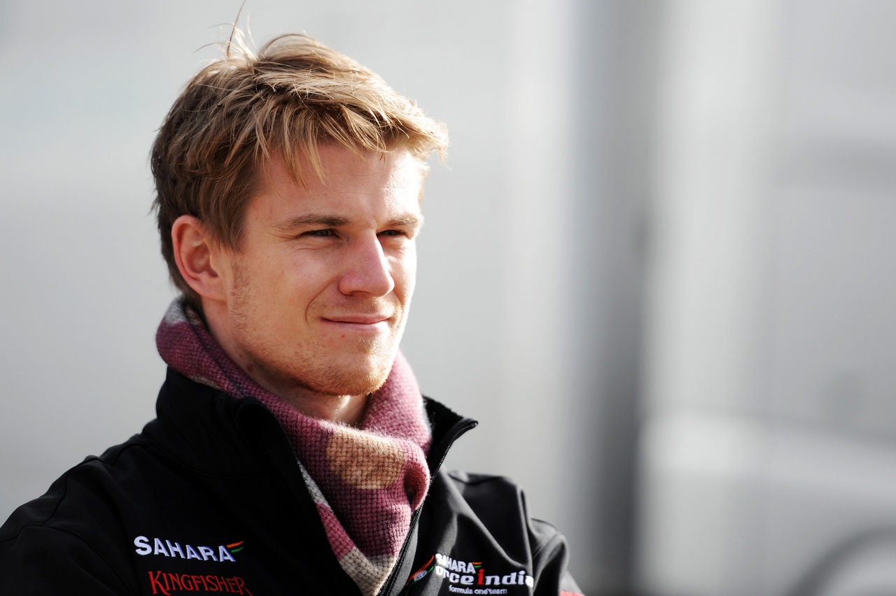 TEST F1 JEREZ 28 GENNAIO, Nico Hulkenberg (GER) Sahara Force India F1.
28.01.2014. Formula One Testing, Day One, Jerez, Spain.