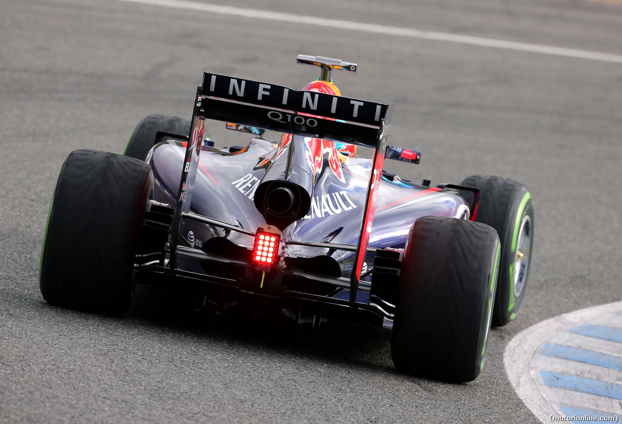 TEST F1 JEREZ 28 GENNAIO, Sebastian Vettel (GER), Red Bull Racing 
28.01.2014. Formula One Testing, Day One, Jerez, Spain.