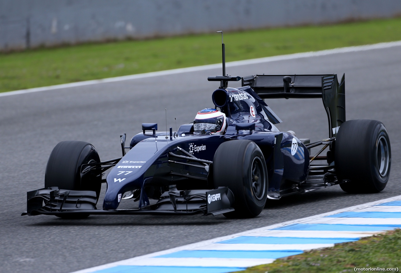 TEST F1 JEREZ 28 GENNAIO