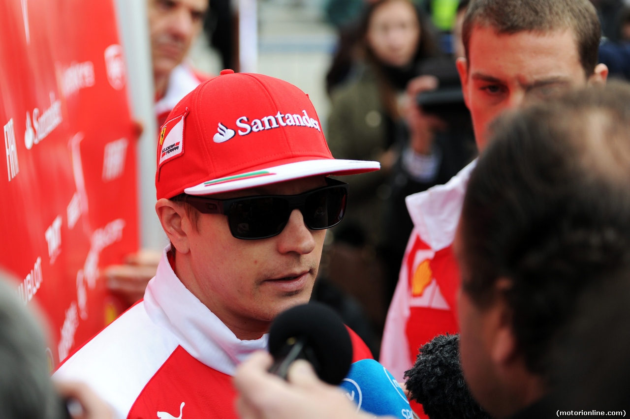 TEST F1 JEREZ 28 GENNAIO, Kimi Raikkonen (FIN) Ferrari.
28.01.2014. Formula One Testing, Day One, Jerez, Spain.