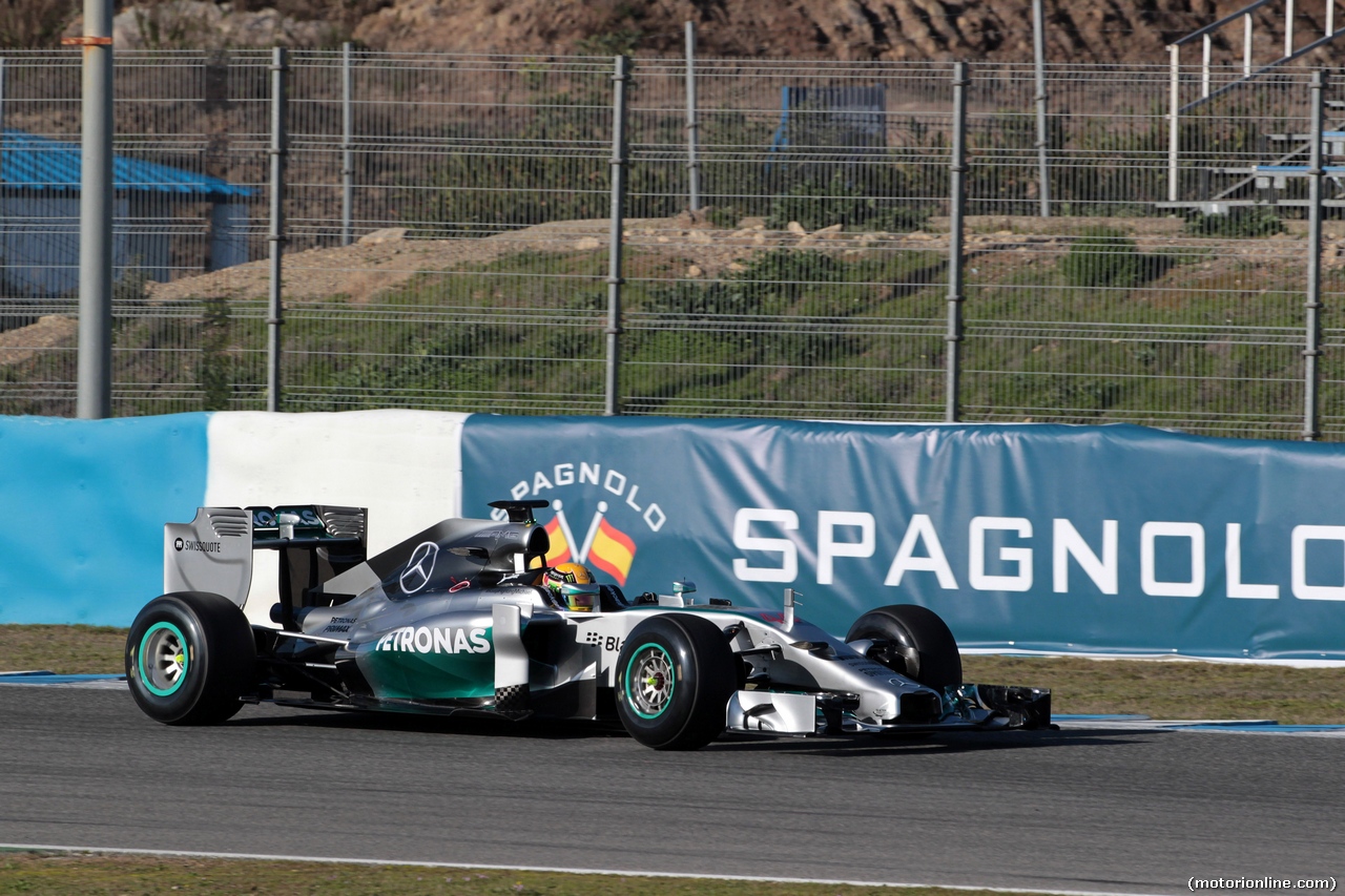 TEST F1 JEREZ 28 GENNAIO