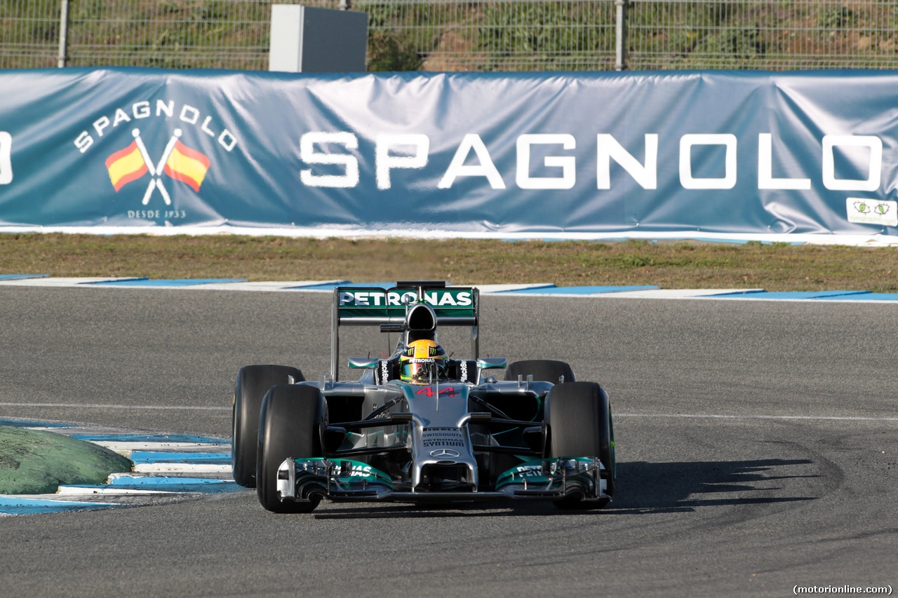 TEST F1 JEREZ 28 GENNAIO