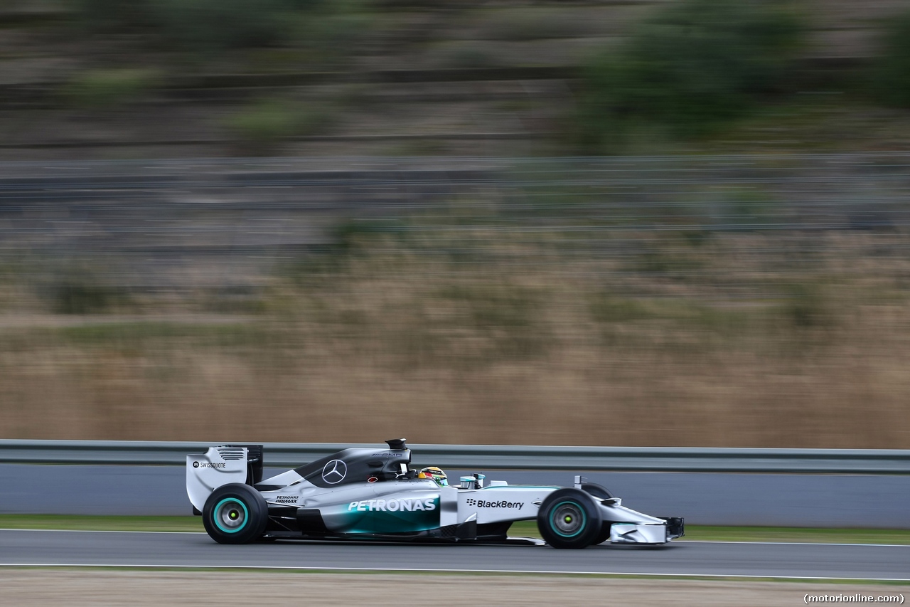 TEST F1 JEREZ 28 GENNAIO
