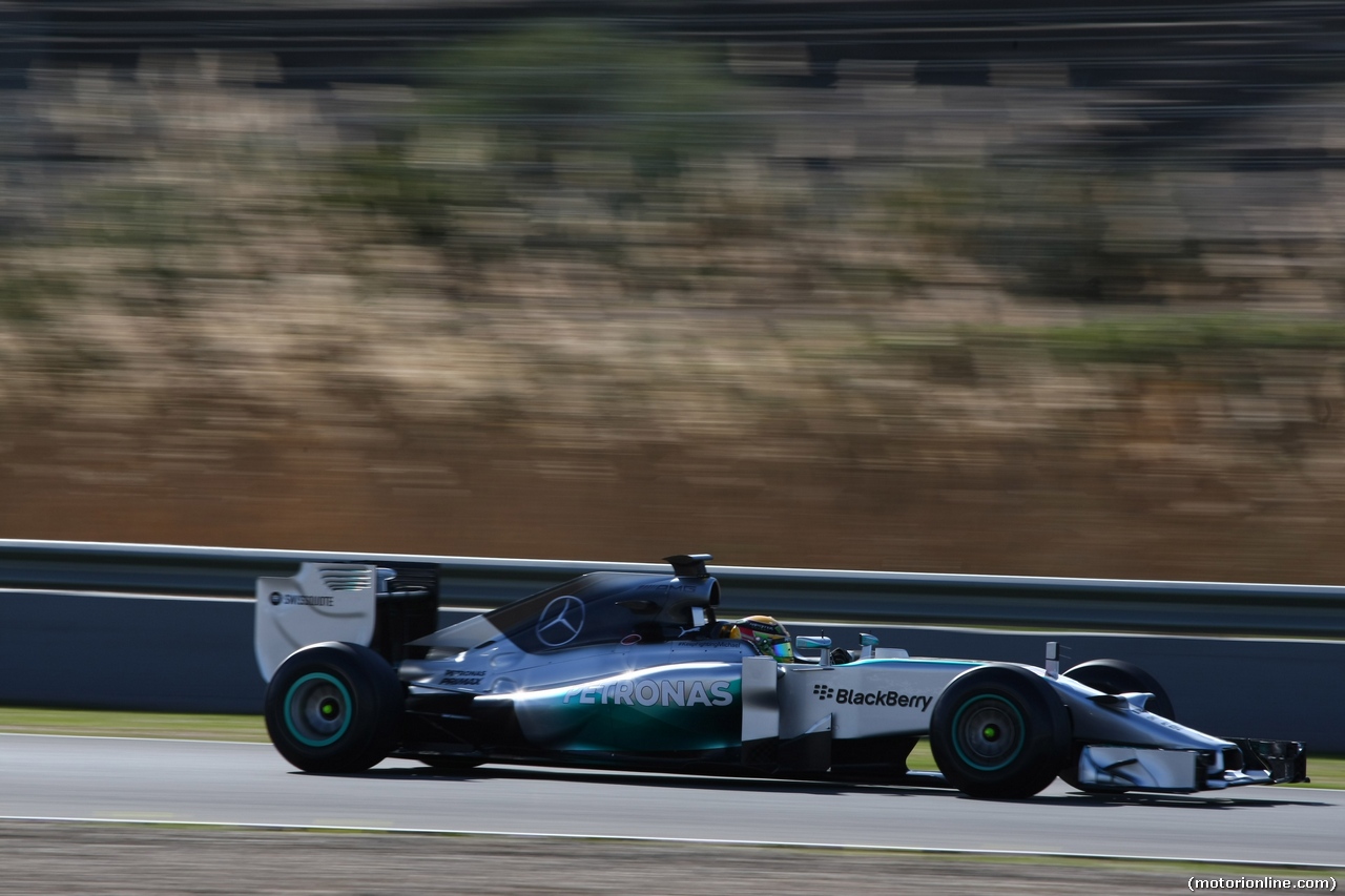 TEST F1 JEREZ 28 GENNAIO, Valtteri Bottas (FIN) Williams F1 Team FW36