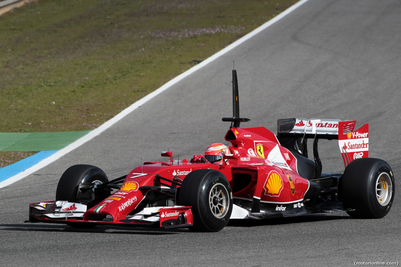 TEST F1 JEREZ 28 GENNAIO