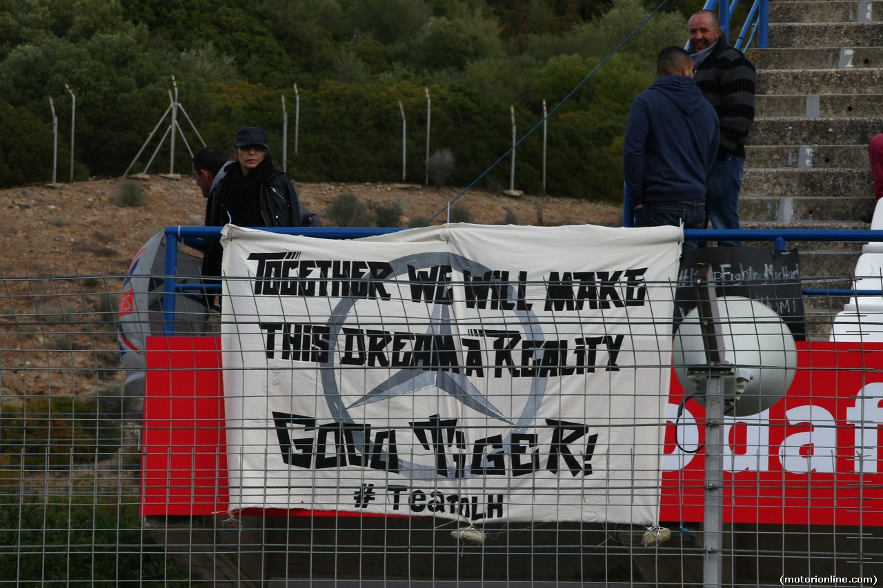 TEST F1 JEREZ 28 GENNAIO, Atmosphere