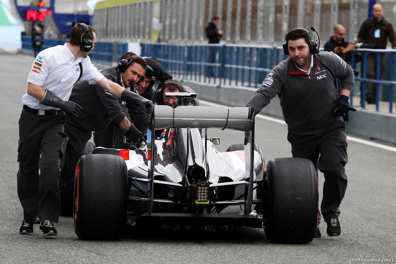 TEST F1 JEREZ 28 GENNAIO