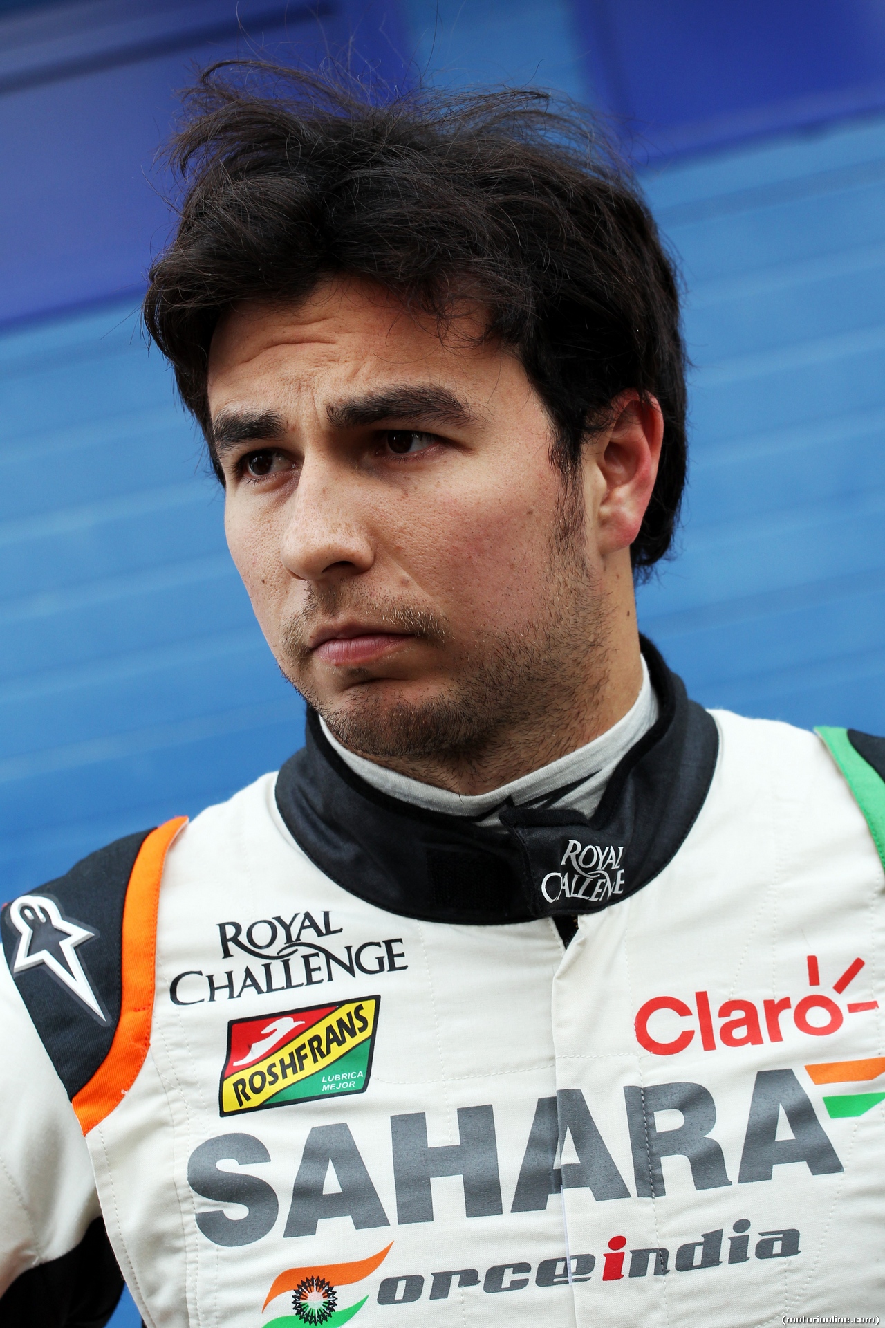 TEST F1 JEREZ 28 GENNAIO, Sergio Perez (MEX) Sahara Force India F1.
28.01.2014. Formula One Testing, Day One, Jerez, Spain.