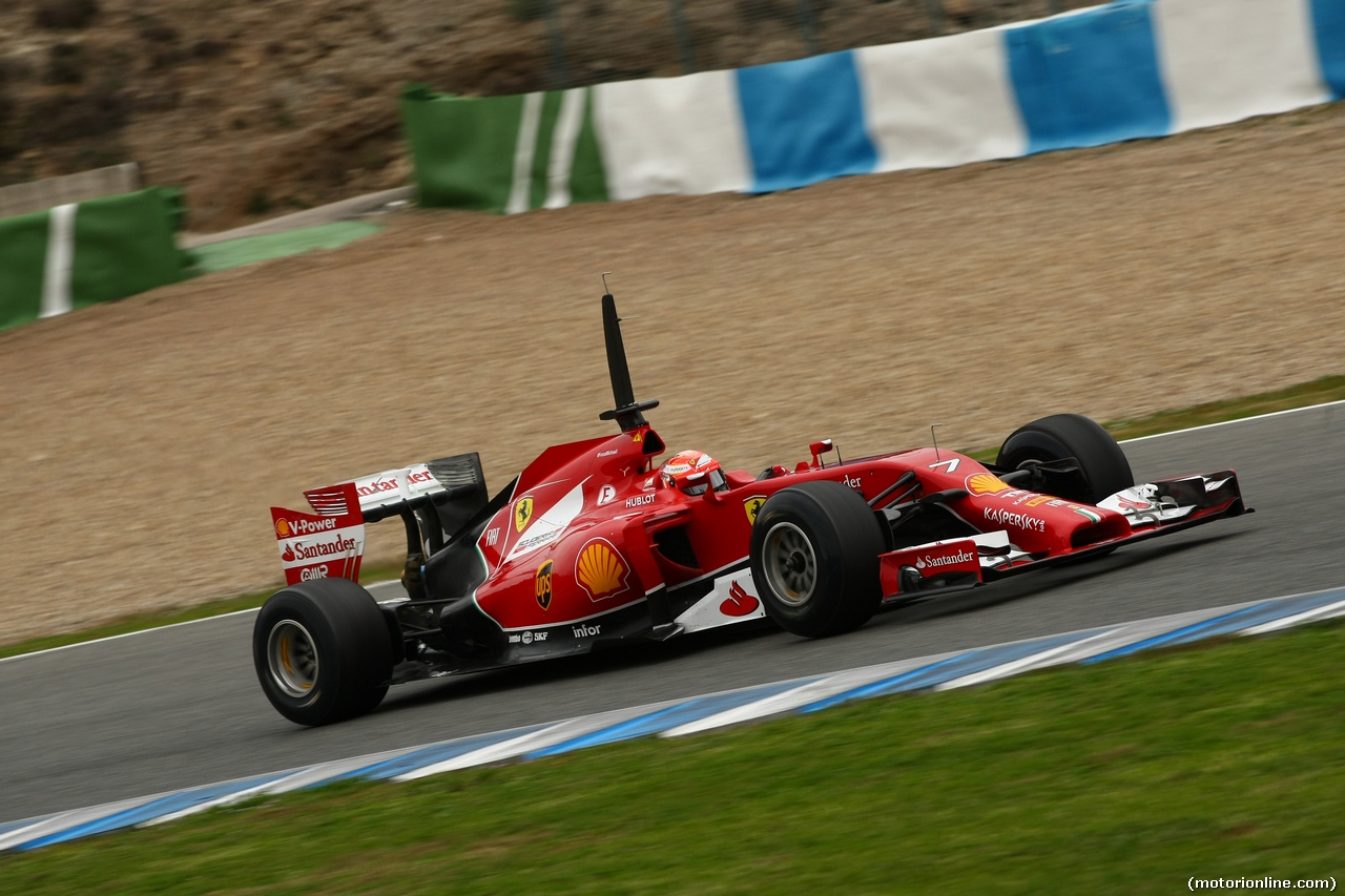 TEST F1 JEREZ 28 GENNAIO