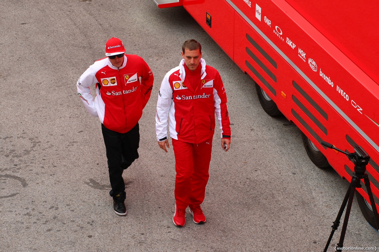TEST F1 JEREZ 28 GENNAIO, Kimi Raikkonen (FIN) Ferrari F14-T