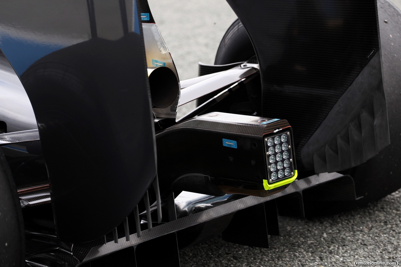 TEST F1 JEREZ 28 GENNAIO, Sauber C33 rear diffuser detail.
28.01.2014. Formula One Testing, Day One, Jerez, Spain.