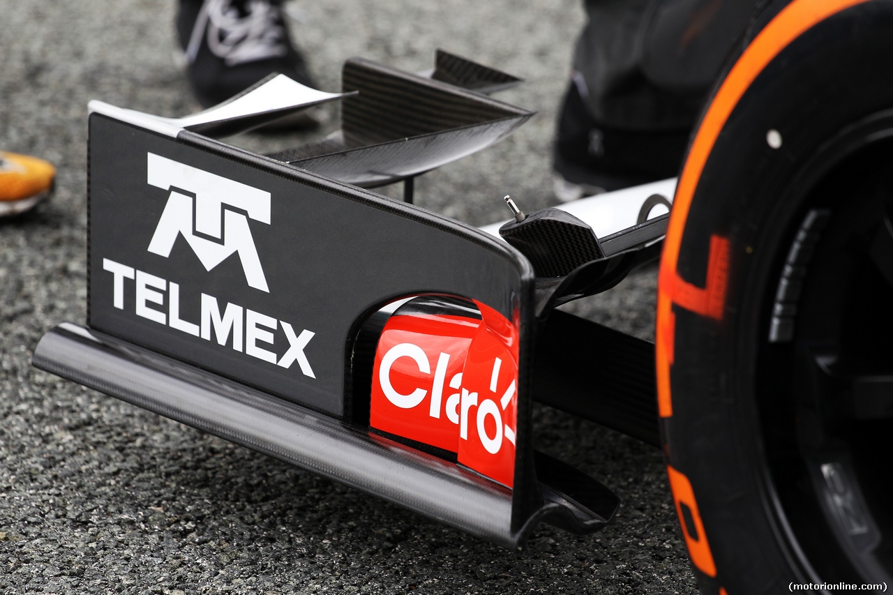 TEST F1 JEREZ 28 GENNAIO, Sauber C33 front wing detail.
28.01.2014. Formula One Testing, Day One, Jerez, Spain.