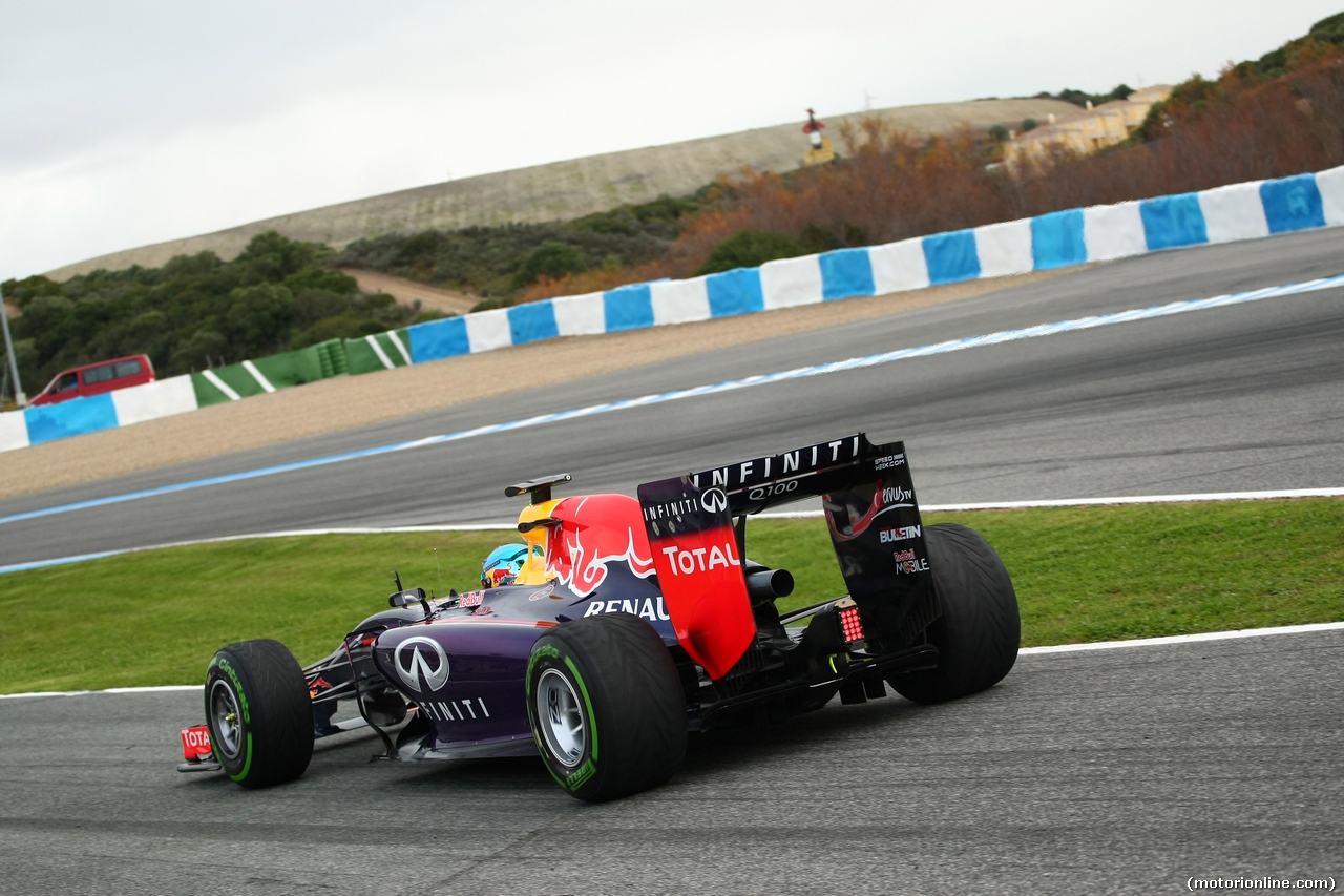 TEST F1 JEREZ 28 GENNAIO