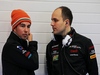 TEST F1 JEREZ 28 GENNAIO, (L to R): Sergio Perez (MEX) Sahara Force India F1 with Gianpiero Lambiase (ITA) Sahara Force India F1 Engineer.
28.01.2014. Formula One Testing, Day One, Jerez, Spain.