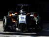 TEST F1 JEREZ 28 GENNAIO, Sergio Perez (MEX) Sahara Force India F1 VJM07 leaves the pits.
28.01.2014. Formula One Testing, Day One, Jerez, Spain.