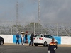 TEST F1 JEREZ 28 GENNAIO, Lewis Hamilton (GBR) Mercedes AMG F1 crashed at the first corner.
28.01.2014. Formula One Testing, Day One, Jerez, Spain.