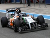 TEST F1 JEREZ 28 GENNAIO, Sergio Perez (MEX) Sahara Force India F1 VJM07.
28.01.2014. Formula One Testing, Day One, Jerez, Spain.
