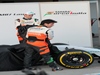 TEST F1 JEREZ 28 GENNAIO, Sergio Perez (MEX) Sahara Force India F1; e team mate Nico Hulkenberg (GER) Sahara Force India F1 at the launch of the new Sahara Force India F1 VJM07
