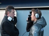TEST F1 JEREZ 28 GENNAIO, Mario Isola (ITA), Sporting Director Pirelli  e Nico Rosberg (GER) Mercedes AMG F1 W05