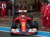 TEST F1 JEREZ 29 GENNAIO, 29.01.2014- Kimi Raikkonen (FIN) Ferrari F14-T