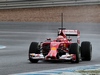 TEST F1 JEREZ 29 GENNAIO, 29.01.2014- Kimi Raikkonen (FIN) Ferrari F14-T