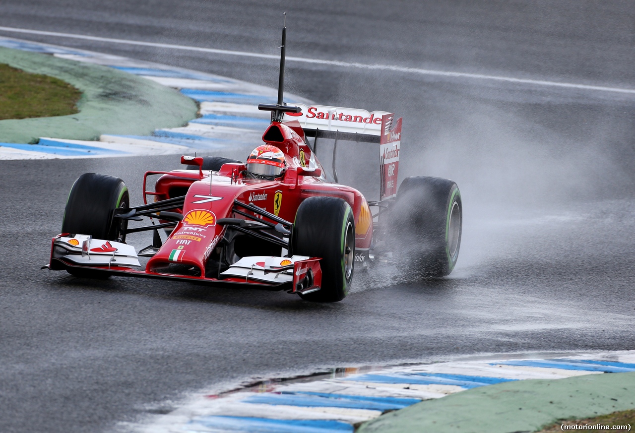 TEST F1 JEREZ 29 GENNAIO