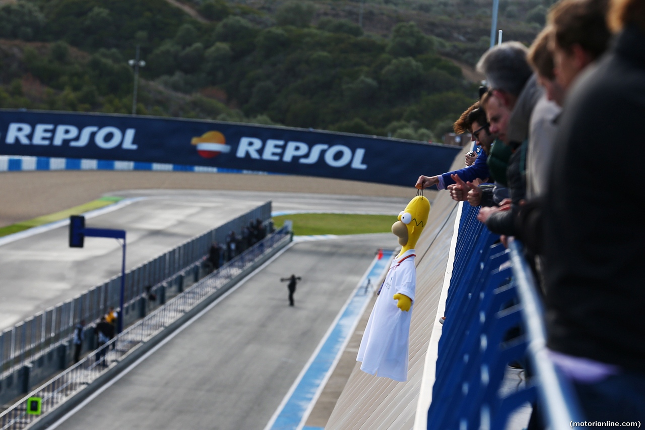 TEST F1 JEREZ 29 GENNAIO