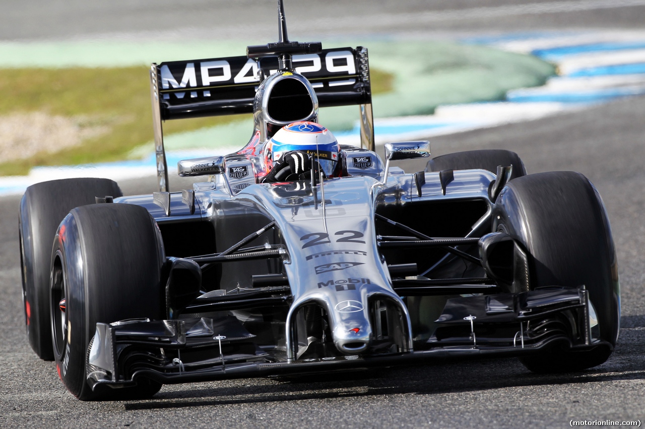 TEST F1 JEREZ 29 GENNAIO