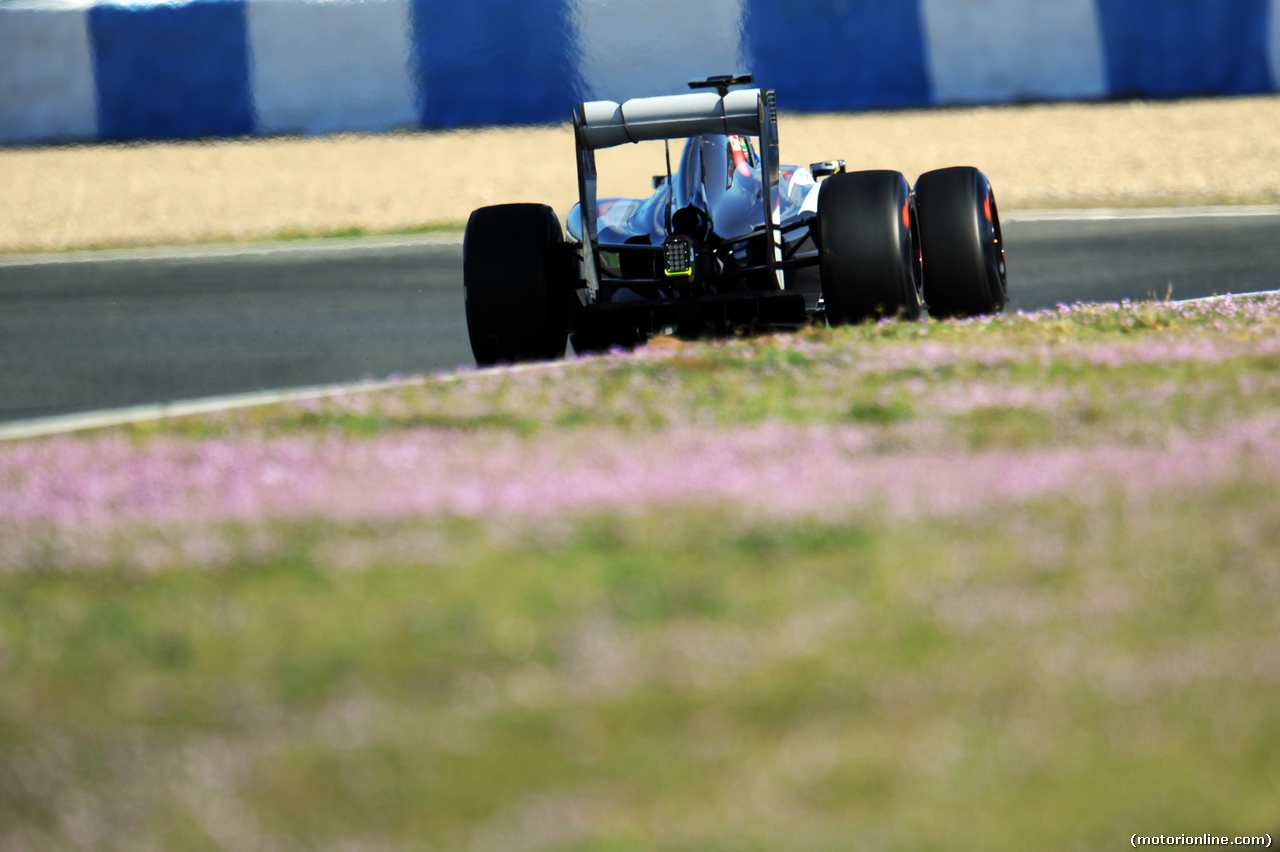 TEST F1 JEREZ 29 GENNAIO