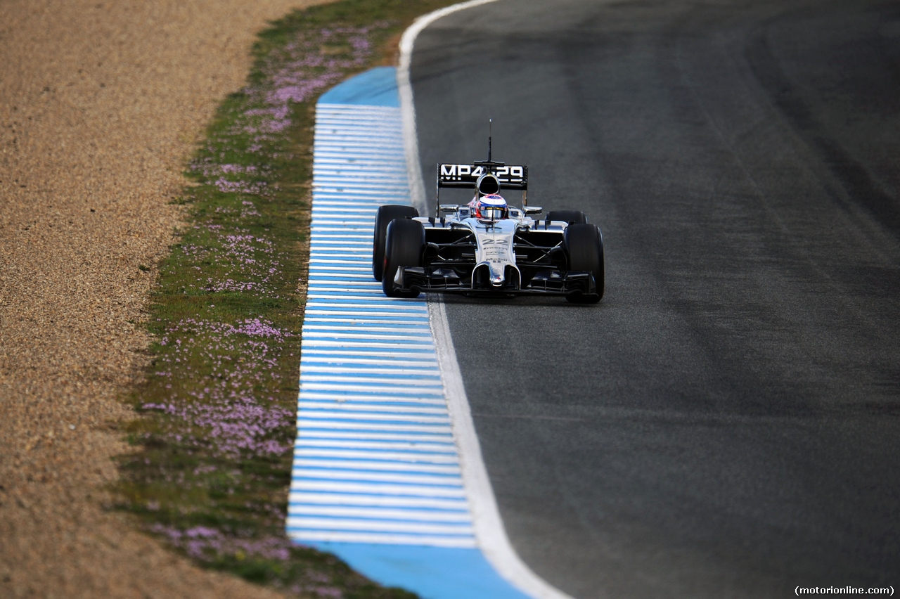 TEST F1 JEREZ 29 GENNAIO