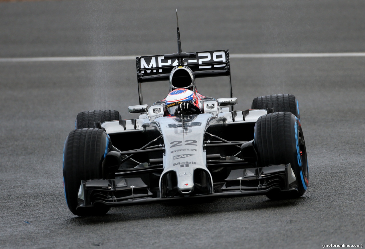 TEST F1 JEREZ 29 GENNAIO, Jenson Button (GBR), McLaren F1 Team 
29.01.2014. Formula One Testing, Day Two, Jerez, Spain.