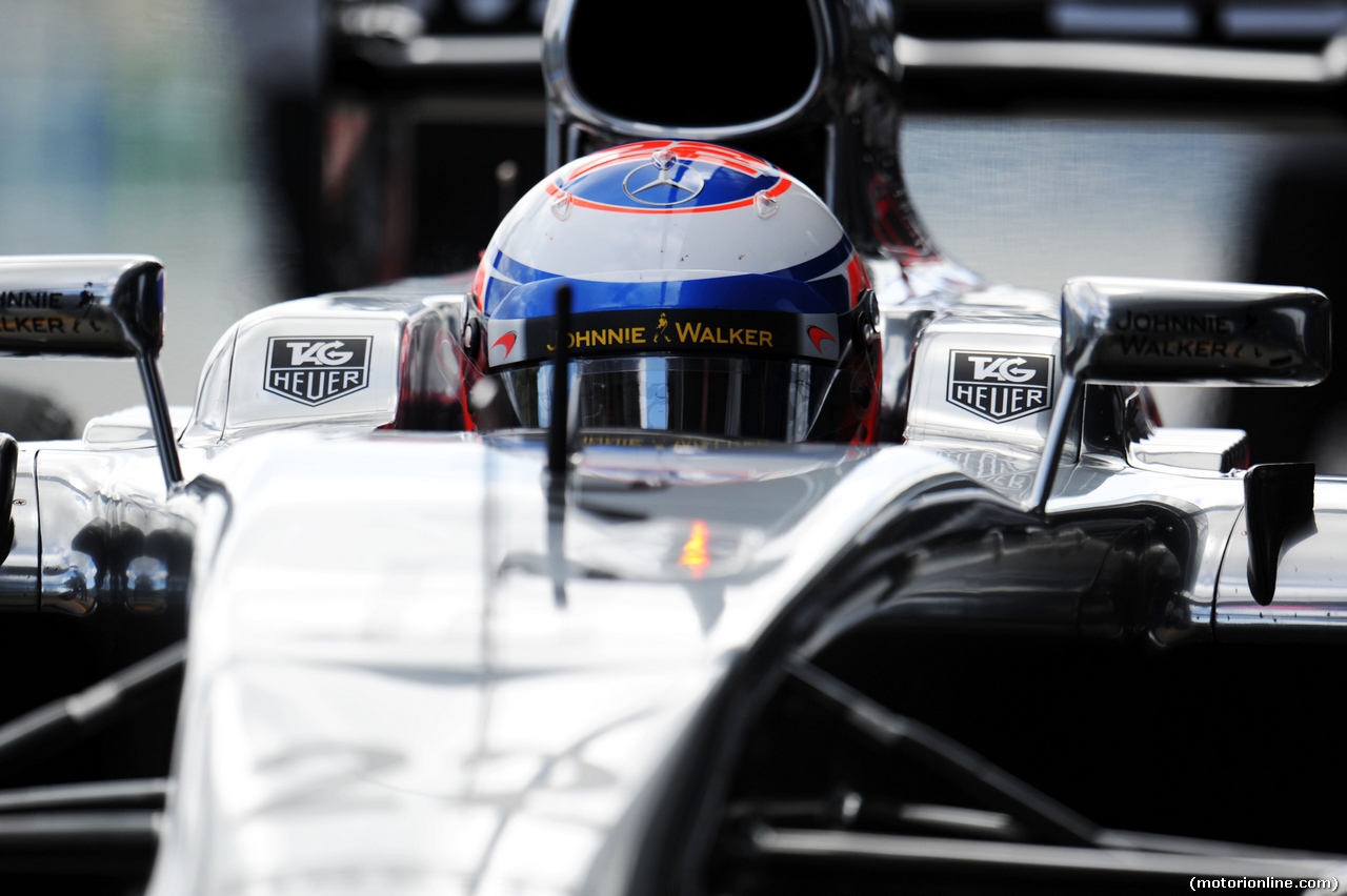 TEST F1 JEREZ 29 GENNAIO, Jenson Button (GBR) McLaren MP4-29.
29.01.2014. Formula One Testing, Day Two, Jerez, Spain.