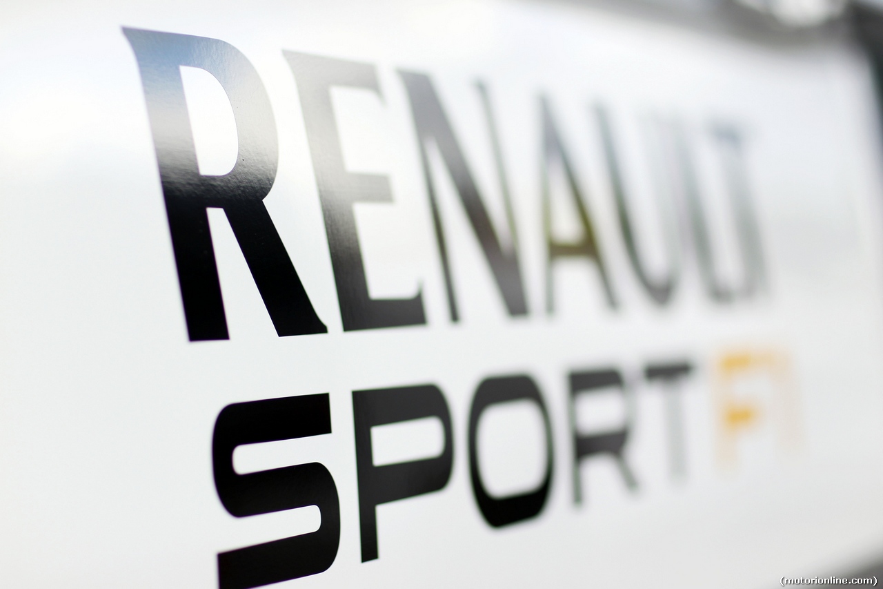 TEST F1 JEREZ 29 GENNAIO, Renault F1 Sport logo.
29.01.2014. Formula One Testing, Day Two, Jerez, Spain.