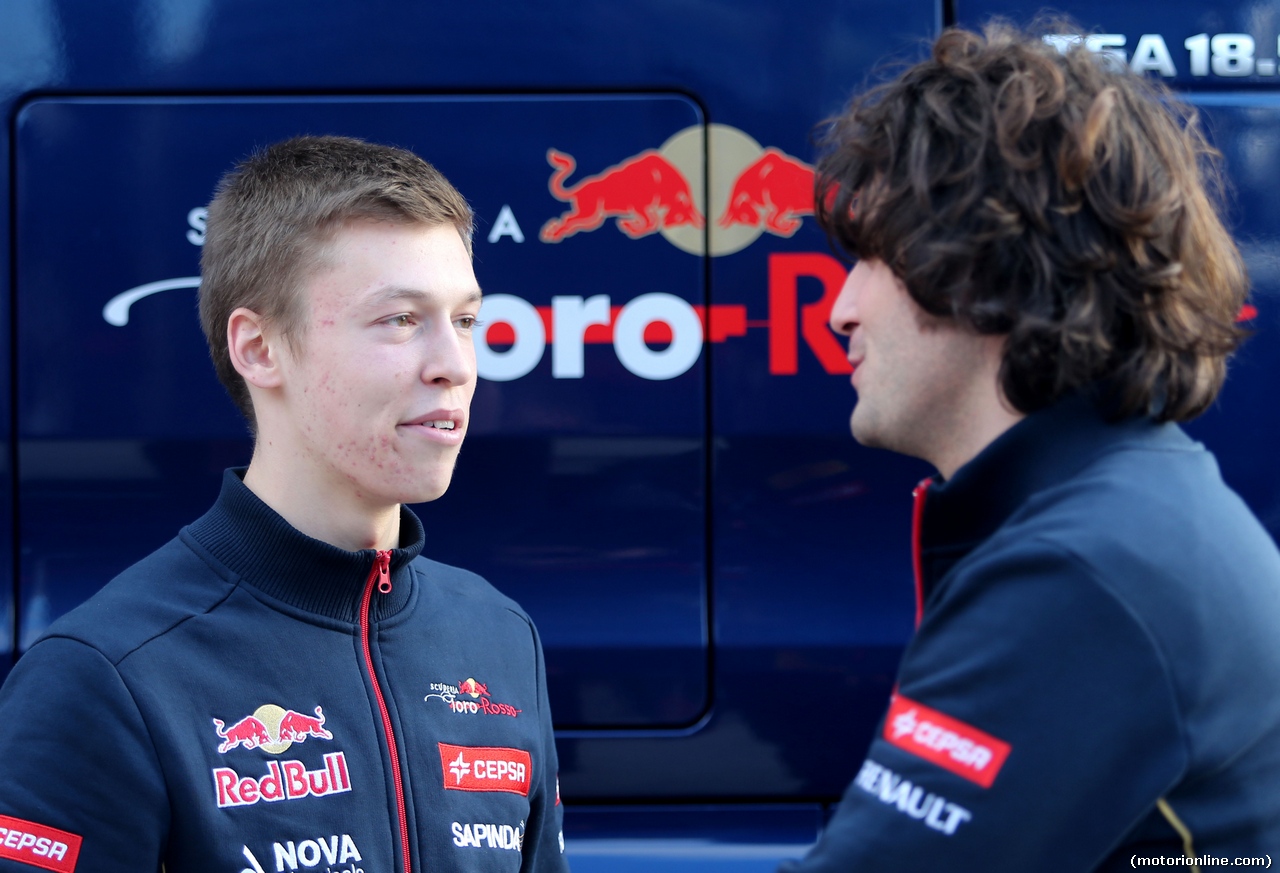 TEST F1 JEREZ 29 GENNAIO, Daniil Kvyat (RUS), Scuderia Toro Rosso 
29.01.2014. Formula One Testing, Day Two, Jerez, Spain.
