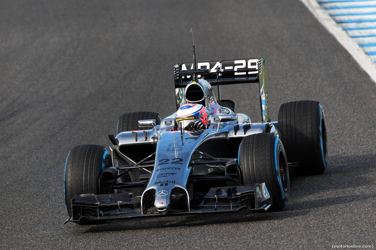 TEST F1 JEREZ 29 GENNAIO