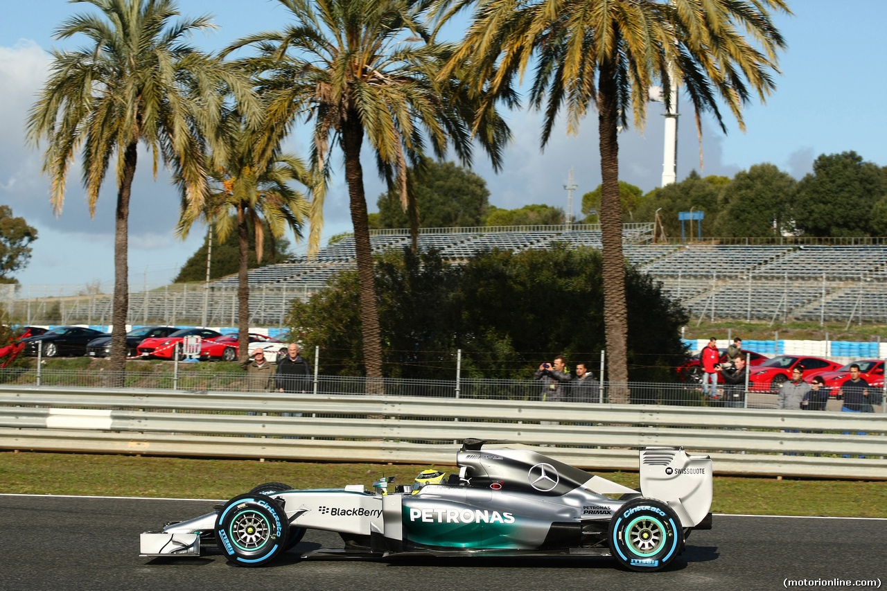 TEST F1 JEREZ 29 GENNAIO