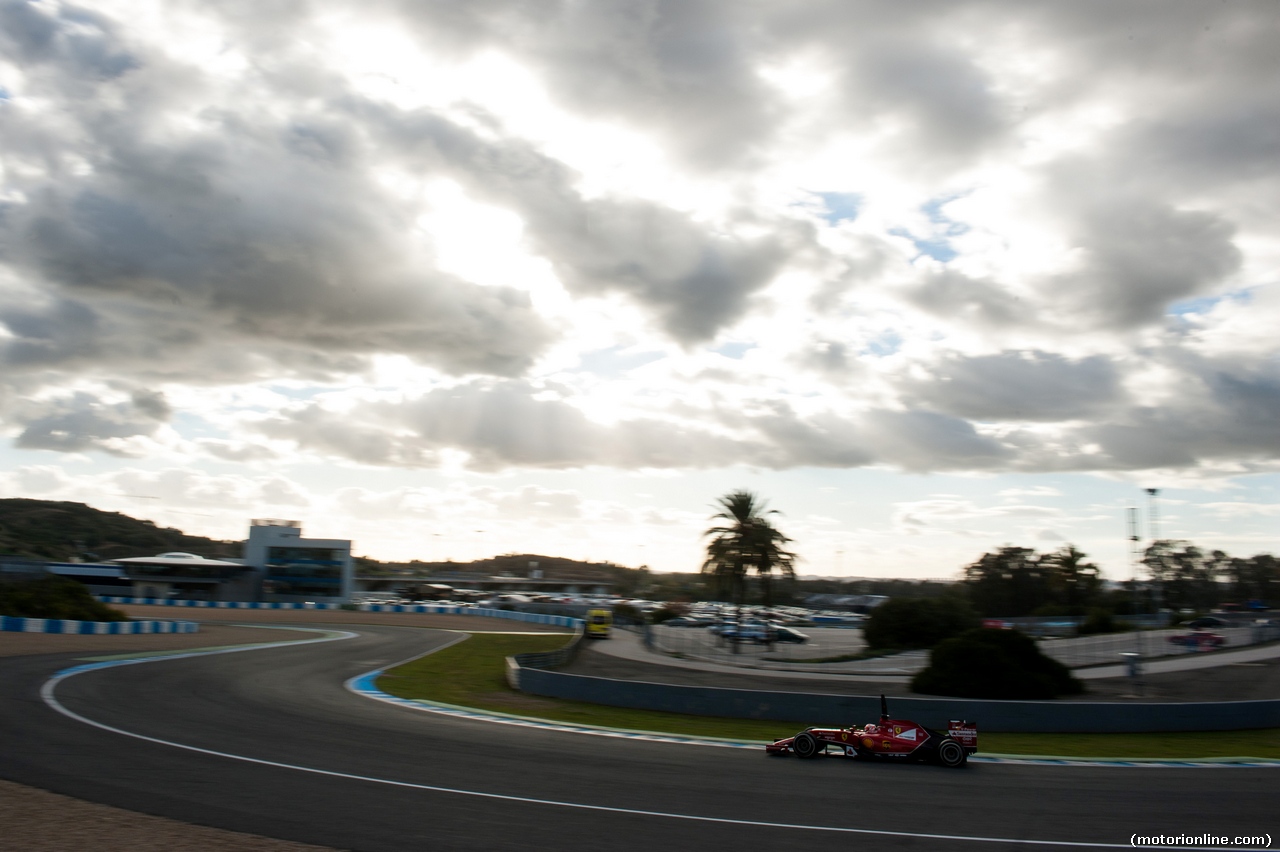 TEST F1 JEREZ 29 GENNAIO