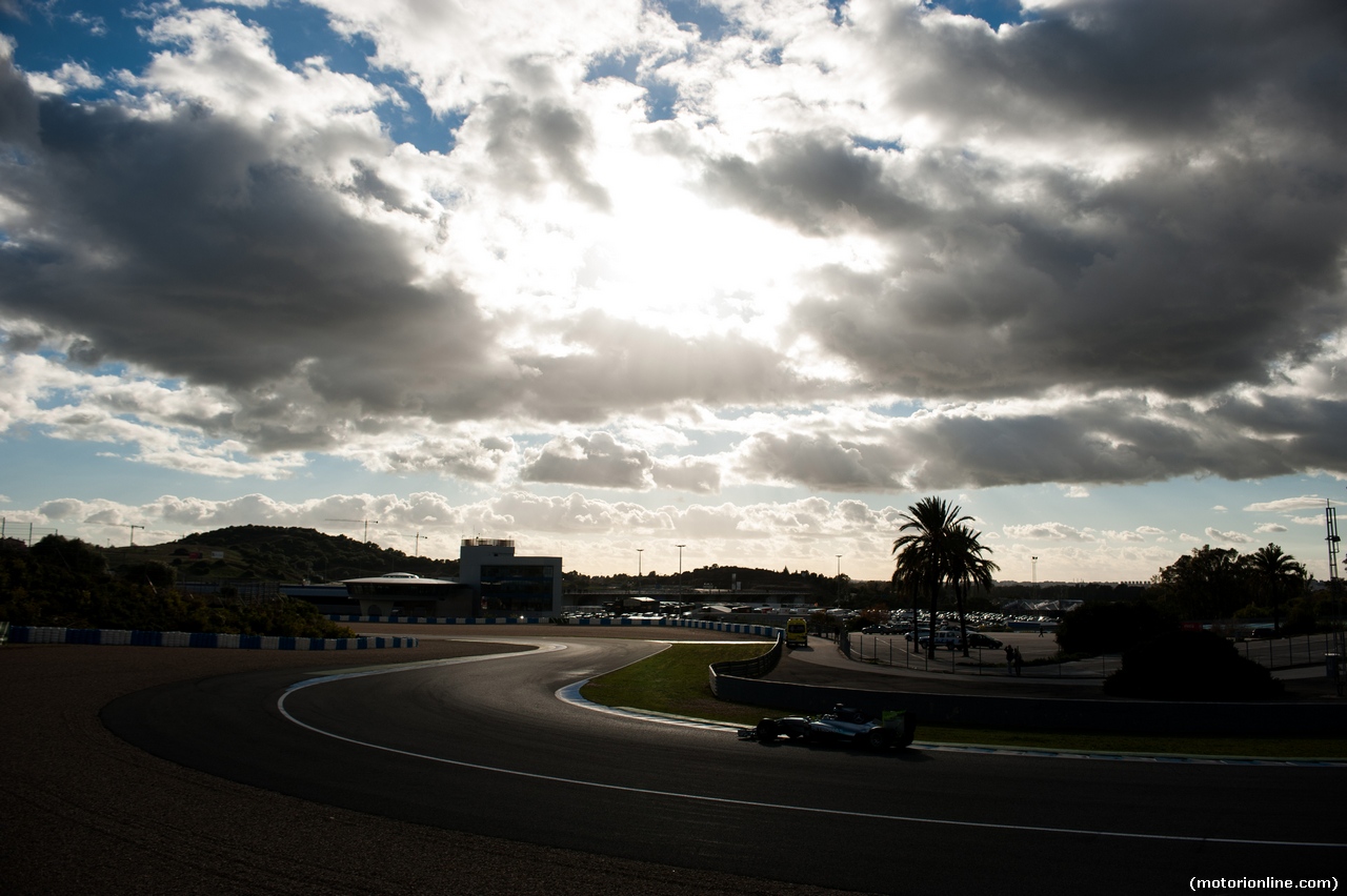 TEST F1 JEREZ 29 GENNAIO