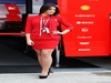 TEST F1 JEREZ 29 GENNAIO, Santander Ragazza.
29.01.2014. Formula One Testing, Day Two, Jerez, Spain.