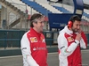 TEST F1 JEREZ 29 GENNAIO, 29.01.2014- Christian Dyer (AUS), Ferrari Gara Engineer