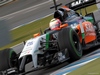 TEST F1 JEREZ 29 GENNAIO, 29.01.2014- Sergio Perez (MEX) Sahara Force India F1 VJM07