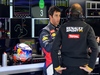 TEST F1 JEREZ 30 GENNAIO, Daniel Ricciardo (AUS), Red Bull Racing talking with Renault Sport engineer.
30.01.2014. Formula One Testing, Day Three, Jerez, Spain.