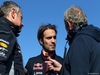 TEST F1 JEREZ 30 GENNAIO, Jean-Eric Vergne (FRA), Scuderia Toro Rosso  e Dr Helmut Marko (AUT) Red Bull Motorsport Consultant 
30.01.2014. Formula One Testing, Day Three, Jerez, Spain.